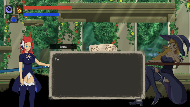 White Flame Inna: Daughter of the Void PC Screenshot