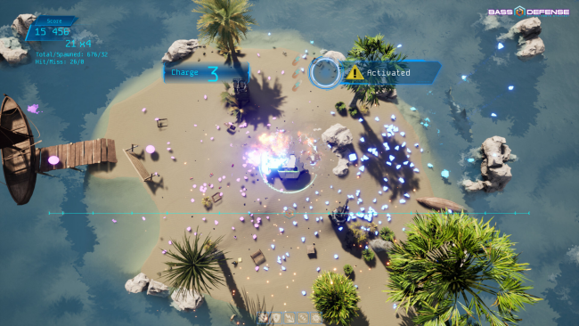 Bass Defense – Rhythm Meets Strategy PC Screenshot