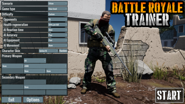 Battle Royale Trainer PC Screenshot