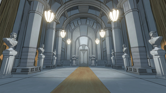 Blue Prince PC Screenshot