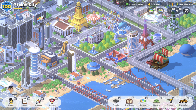 Pocket City PC Screenshot