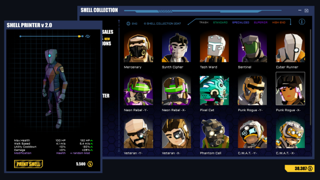 Shell Runner PC Screenshot