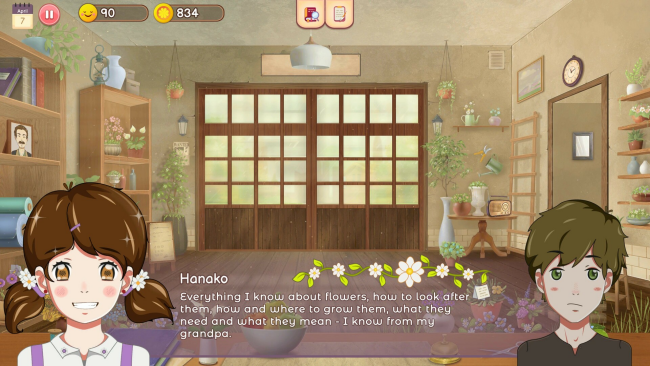 Hanako’s Flower Shop PC Screenshot