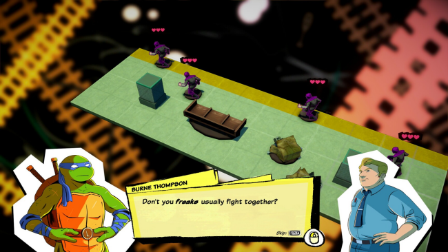 Teenage Mutant Ninja Turtles: Tactical Takedown PC Screenshot