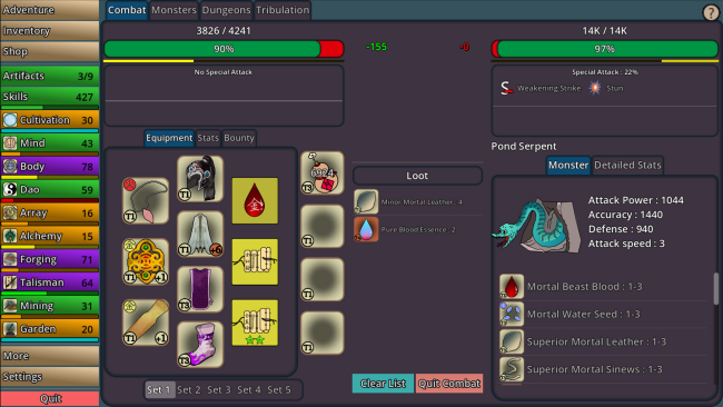 Idle Cultivation PC Screenshot