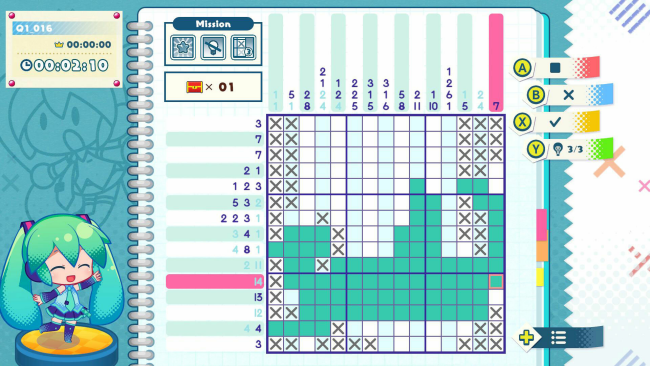 Hatsune Miku Logic Paint S+ PC Screenshot