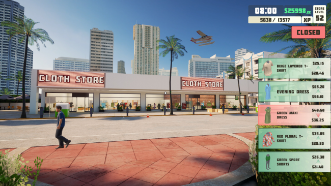 siMarket Cloth Store Simulator PC Screenshot