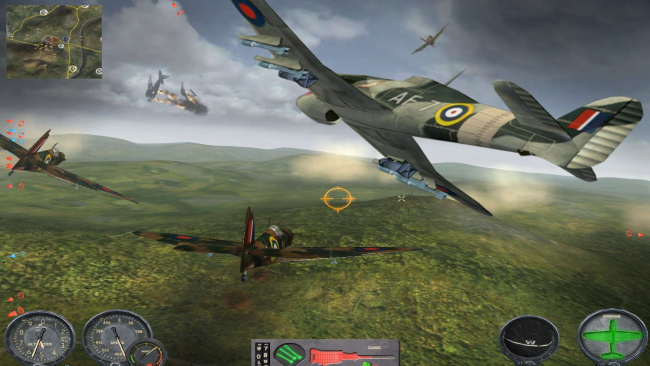 Combat Wings: Battle Of Britain Gameplay Screenshot