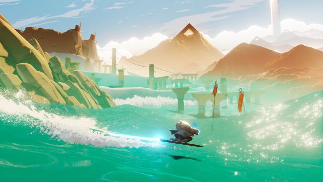 Sword Of The Sea PC Screenshot