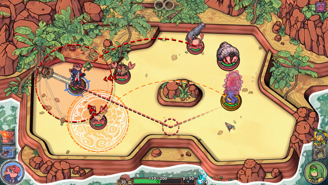 Flick Shot Rogues PC Screenshot