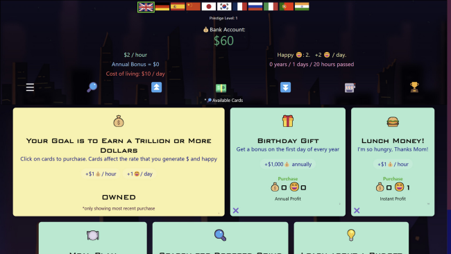 Idle Trillionaire PC Screenshot