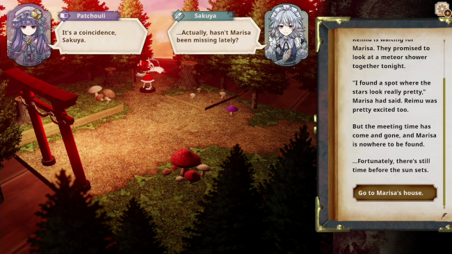 Marisa Of Liartop Mountain PC Screenshot