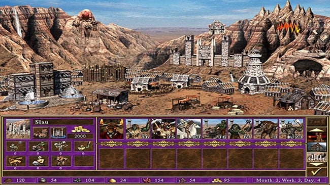 Heroes of Might and Magic PC Screenshot
