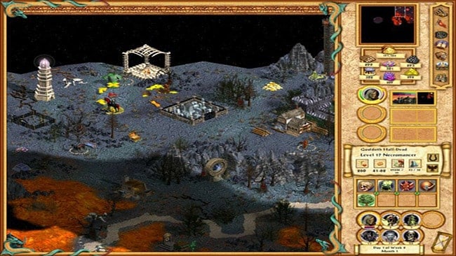 Heroes of Might and Magic PC Screenshot