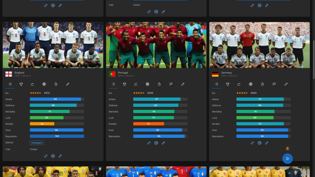 Forever World Cup Simulator PC Screenshot