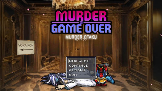 Murder Is Game Over: Murder Otaku PC Screenshot