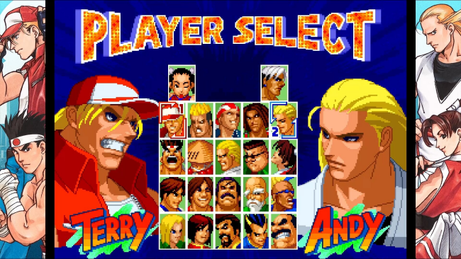 REAL BOUT FATAL FURY : THE NEWCOMERS PC Screenshot