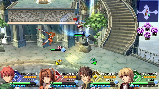 Ys vs. Trails in the Sky: Alternative Saga PC Screenshot