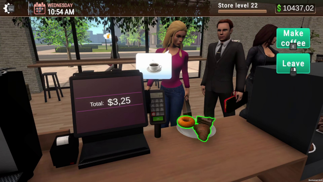Coffee Bar Simulator PC Screenshot