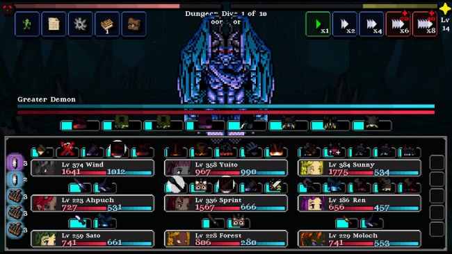 Legends of Dragaea: Idle Dungeons PC Screenshot