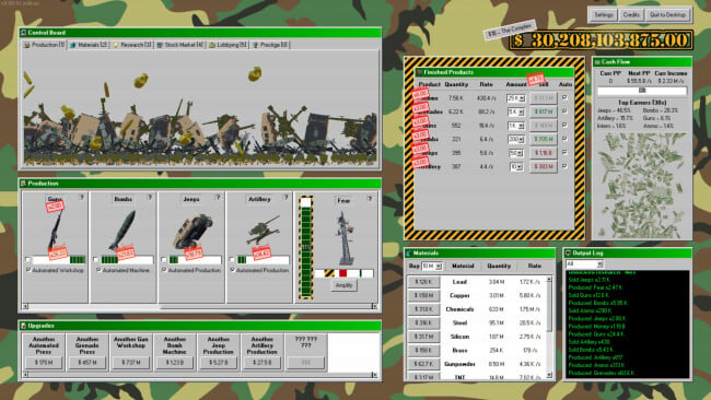 Military Incremental Complex PC Screenshot