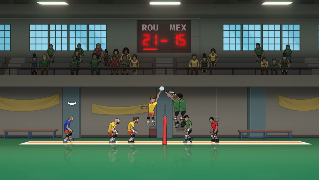 Thunder Spikes Volleyball PC Screenshot