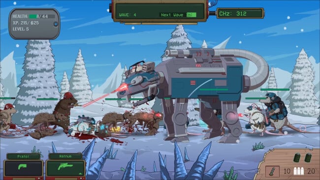 WAR RATS: The Rat em Up PC Screenshot