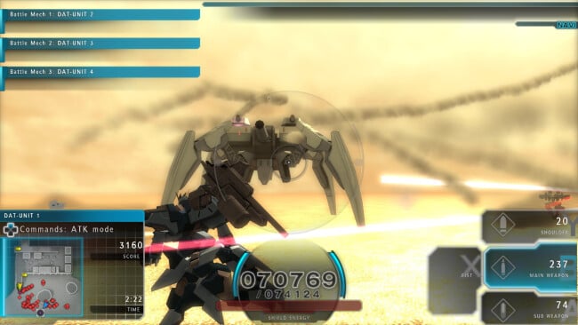 ASSAULT GUNNERS HD EDITION PC Screenshot