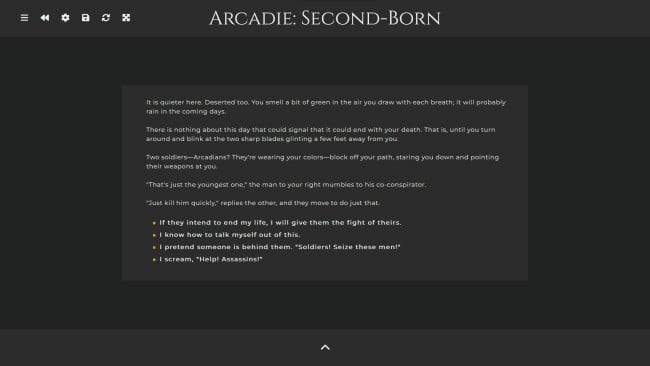 Arcadie: Second-Born PC Screenshot