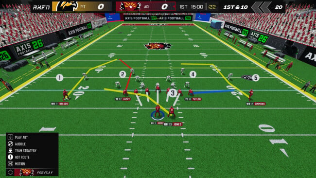 Axis Football PC Screenshot
