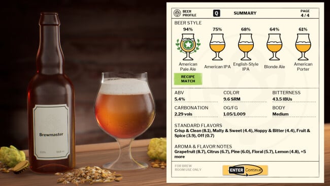 Brewmaster: Beer Brewing Simulator PC Screenshot