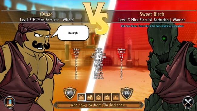 Swords and Sandals Redux PC Screenshot