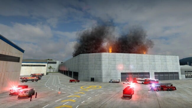 Airport Firefighters – The Simulation PC Screenshot