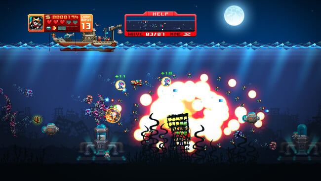 Aqua Kitty – Milk Mine Defender PC Screenshot