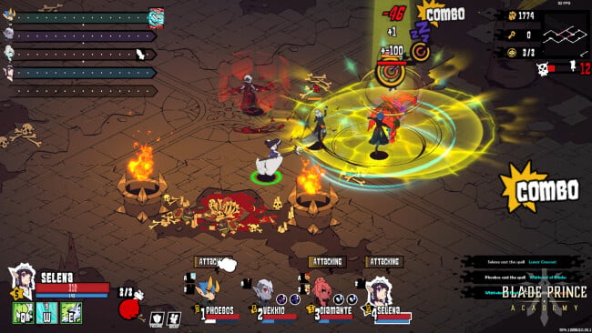 Blade Prince Academy PC Screenshot