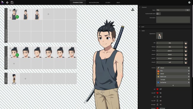 NovelStudio PC Screenshot