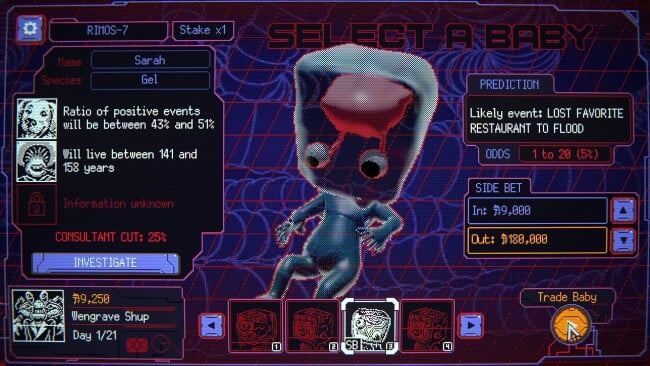 Space Warlord Baby Trading Simulator PC Screenshot