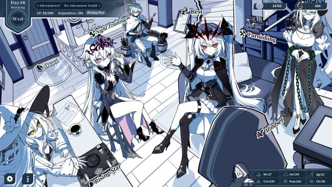 The NOexistenceN of Morphean Paradox : The Forest of Silver Shallots PC Screenshot