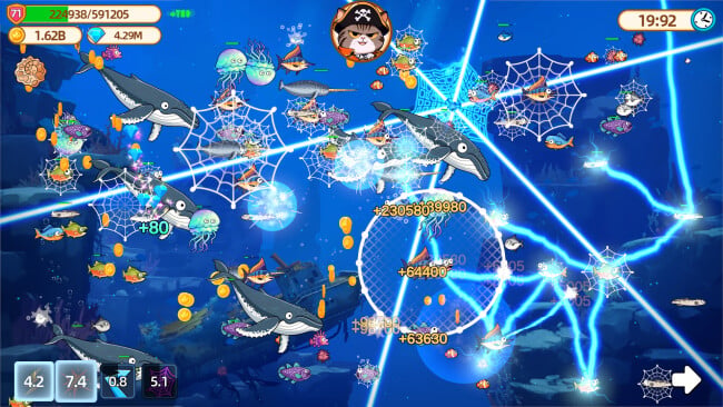Captain Whiskers: Incremental Seas PC Screenshot