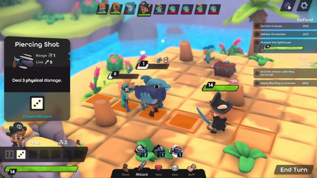 Dobbel Dungeon PC Screenshot