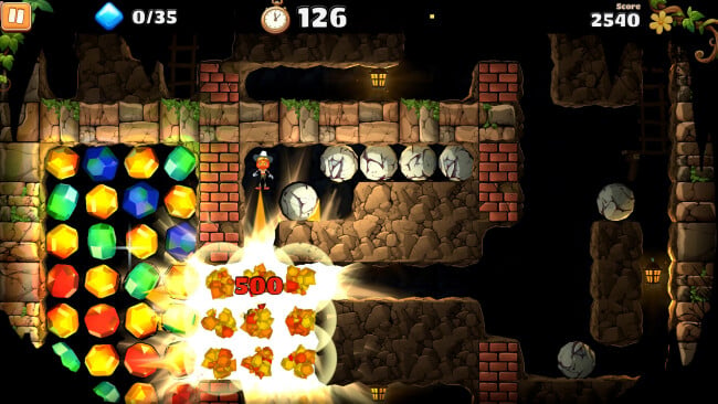 BOULDER DASH 40th Anniversary PC Screenshot