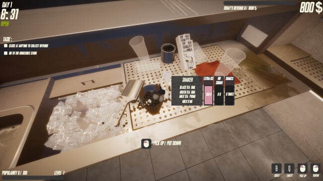 Boba Tea Shop Simulator PC Screenshot