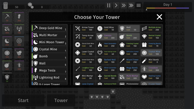 Minimalist Tower Defense PC Screenshot