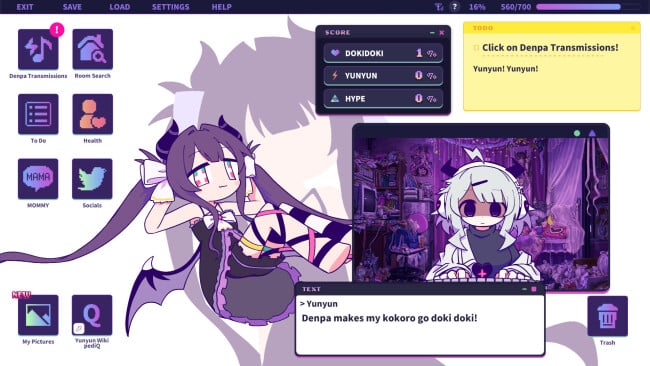 Yunyun Syndrome!? Rhythm Psychosis PC Screenshot