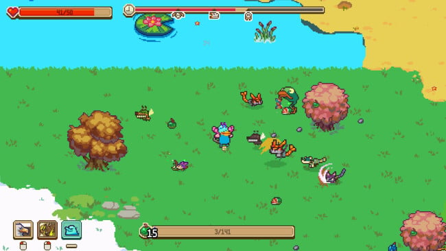 Everything is Crab: The Animal Evolution Roguelite PC Screenshot