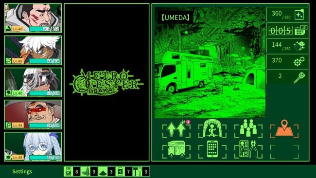 METRO QUESTER | OSAKA PC Screenshot