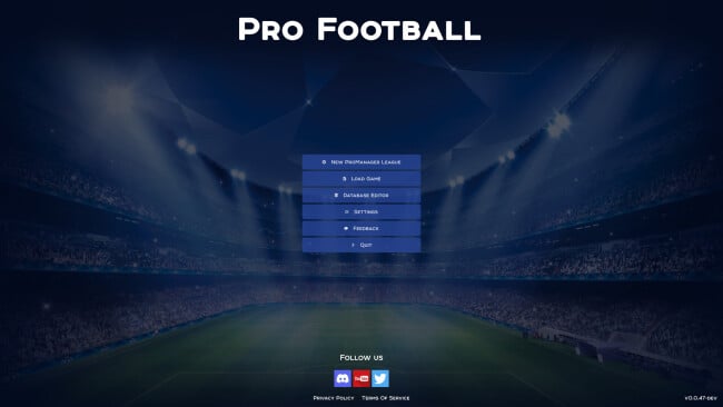 Pro Football PC Screenshot