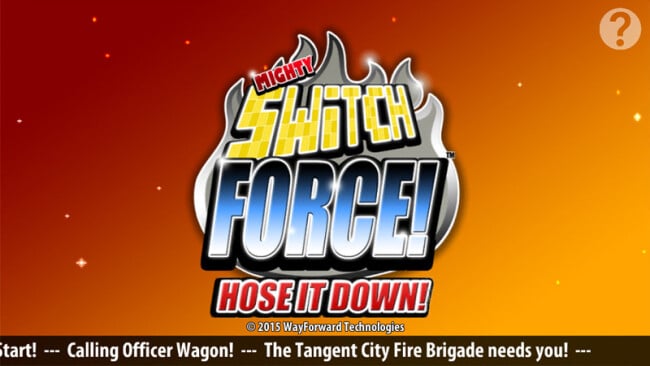 Mighty Switch Force! Hose It Down! PC Screenshot