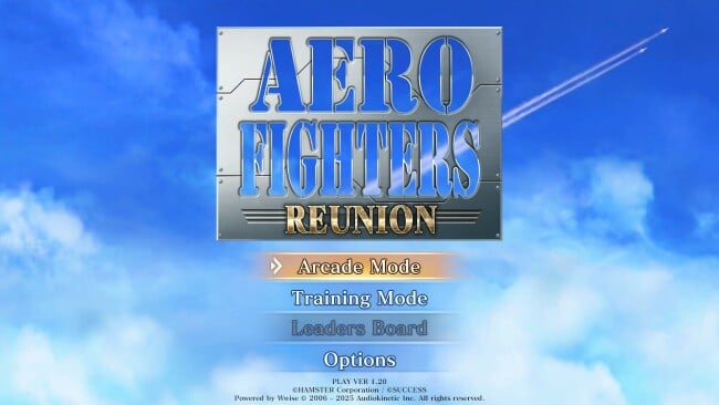 SONIC WINGS REUNION PC Screenshot
