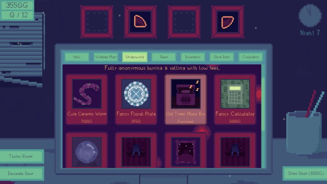 Curio Shop PC Screenshot